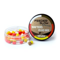 Promix Feeder Slow Sinking Wafters Fluo Mix 10mm